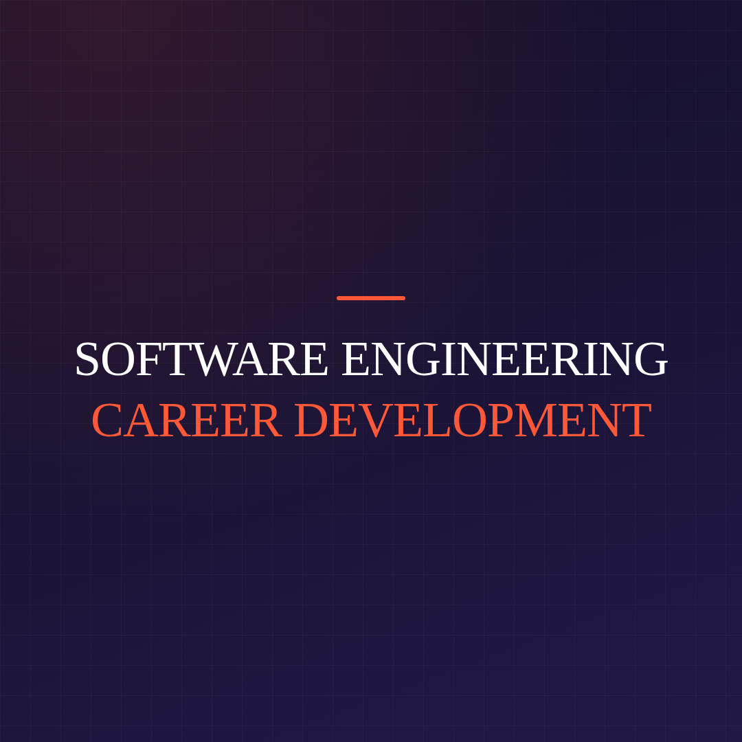 Software Engineering Career Development